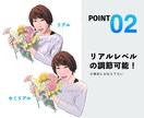 リアルだけど誇張しない！ビジネス似顔絵手描きします 自己紹介のインパクトを最大化しませんか イメージ4