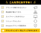 Amazonストアページを構築します ブランドの魅力を伝えるストアページを制作します イメージ5