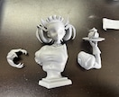 オリジナルキャラクターをフィギュア化します イラストから原型データを作成、3Dプリンター出力も可能です イメージ9