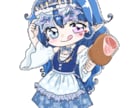 可愛くポップなミニキャラ描きます 柔軟に対応！こちらのミニキャラならお急ぎ(3日以内)も無料！ イメージ4