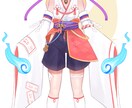 可愛い立ち絵を制作します 商用利用·パーツ分け対応可！可愛らしい立ち絵を制作 イメージ2