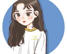 おしゃれでかわいいアイコン・イラスト描きます SNSやブログなどに使えるイラストをお描きします！ イメージ7