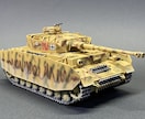 AFVモデルの製作代行を行います 迷彩塗装やバラバラの履帯組み上げなどもお任せください。 イメージ8