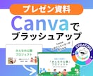 Canva公式クリエイターが資料改善します 今ある資料をそのままCanvaで美しくデザインします イメージ1