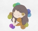 鉛筆タッチのゆるふわイラスト描きます 温もりある絵本風アイコン制作✨ イメージ1