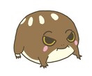 小動物系をデフォルメしてイラスト作成します ニッチな生き物まで幅広くお任せを イメージ2