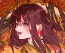 鮮やかで綺麗な女の子のイラストを作成します キャラクターが際立つ鮮やかなイラスト、使用用途は相談可能 イメージ3