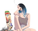 個性的/エモ/オシャレ/繊細なイラストお描きします アイコンイラスト/挿絵/似顔絵等 ご相談下さい♪ イメージ2