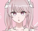 かわいい女の子描きます お手軽にあなたの理想のキャラクターをお描きします！ イメージ4