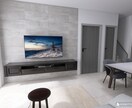 20枚まで変更無料！住宅の3Dパースを制作します 家具の位置変更、カラー変更等による比較検討をしたい方へ イメージ1