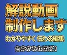 解説動画の制作いたします 視覚的にわかりやすい解説動画を作成 イメージ1