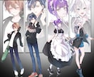 ご希望のイラスト作成承ります ⭐︎SNS用、活動用、鑑賞用、趣味用、なんでもご相談から⭐︎ イメージ4