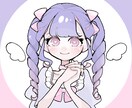 かわいい女の子のイラストを作成します SNSアイコン等にご使用いただけます イメージ1