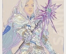 キャラクターイラストを制作します 繊細かつハネたラインアートでコミック調のイラストをどうぞ。 イメージ4