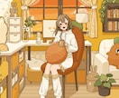 あなたの好きを詰め込んだ理想のお部屋を描きます サムネイル、配信背景、待機画面におすすめ！ イメージ6