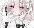 透明感のあるかわいいイラスト*.ﾟ描きます アイコン・サムネ・1枚絵◎かわいいイラストお任せください！ イメージ1