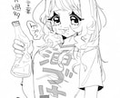 キャラクターデザイン・イラスト作成します 等身大～ミニキャラ・モノクロ～カラーまで イメージ5
