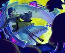 可愛い女の子を含む背景付き一枚絵を描きます キャラクターの衣装から背景の描き込みまでこだわります イメージ4