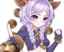 心を込めてかわいいイラストお描きします アイコン、全身、配信用などなんでもお任せ下さい！ イメージ3