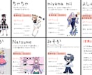 あなたのプランにあったモデルを制作します 提携絵師様がたくさんいらっしゃるのでお好きな絵柄で対応可能 イメージ3