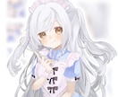 可愛らしいアニメ調イラストを制作します SNS・配信・アイコン対応します イメージ6