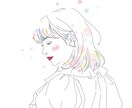 アイコンイラスト描きます SNSアイコン.カップル.プレゼント用のイラスト描きます イメージ4