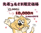 配信用どうぶつキャラクター３点セット提供いたします 二次利用料込み★目を引く愛着あるキャラクターを分身に!! イメージ7