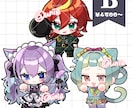 SDキャラ・ミニキャラ描きます 商用利用OK！グッズやサムネイルにおすすめ！ イメージ3