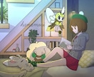 背景込みでもOK！可愛い女の子のイラスト描きます 〜背景や表情差分も要望がございましたら描かせていただきます〜 イメージ8