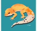 全生物歓迎★シンプル背景のペットのイラスト描きます 魚類・爬虫類・両生類・哺乳類・昆虫… なんでも歓迎です✨️ イメージ3