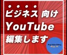 スピード納品でビジネス向けYouTube編集します 動画編集者で悩んでいませんか？その悩み、解決します イメージ1