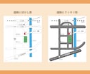 初めての方も安心！親切丁寧な地図作成サービスします チラシ・Web・名刺に！媒体に馴染む高品質な「簡易地図」制作 イメージ3
