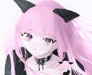 厚塗りのイラストを制作します アイコン・配信背景どちらにもオススメです! イメージ2