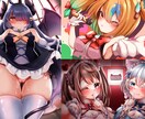 動画サムネイルイラストや1枚絵など作成します 可愛らしく鮮やかなイラストが得意です✨ イメージ1