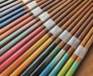 漆塗りのお箸お作りします カラフルな色漆のお箸！長く使える一点モノ！ギフトにも イメージ1