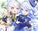 立ち絵や一枚絵、SDキャラ等描きます 可愛く且つ美しいイラストを描きます イメージ6