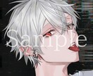 アイコン・ヘッダー用バストアップイラスト制作します 空気感や世界観を大切に、印象に残る一枚を制作します！ イメージ1