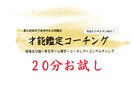 20分であなたのビジネスにおける能力がわかります お試しでビジネス才能鑑定を受けたい方へ イメージ1