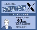 まる投げOK！あなたのX運用を代行します 【限定価格】あなたのX運用を1カ月代行します。 イメージ1