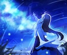 歌ってみた・MVの一枚絵、合唱立ち絵お描きします 透明感抜群！オリジナルイラストで魅力をプラス！ イメージ2