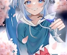 Vtuber用ヘッダー、サムネイルお描きします プロによるハイクオリティのイラスト使ってみませんか！？ イメージ2