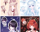 1/31までの期間限定┆詰め込みイラスト制作します ✧SNS投稿用やグッズ、サムネイルにおすすめ✧ イメージ7