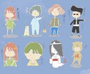 ゆる〜いLINEスタンプ作ります LINEスタンプで日々に癒しを♡ イメージ3