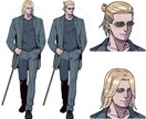 バランスの丁度良いリアルな推しを描きます 自然で存在感のある貴方の推キャラクターイラストを制作します。 イメージ3