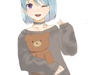 かわいいアイコン、ヘッダー、サムネイル描きます 可愛い女の子のイラストが得意です♪ イメージ5