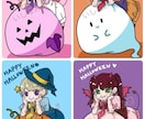 キャラクターの可愛い量産イラストを描きます 季節に合わせた可愛い量産イラストを描きます イメージ2