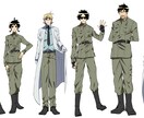 TRPG/ゲームの立ち絵、キャラデザお受けします アイコンでもサムネイルでもなんでもご相談ください イメージ3