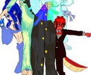 オリジナルキャラ、アニメキャラなど描きます オリキャラ、アニメキャラなど描きます イメージ1