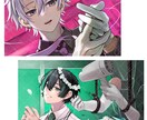 商用可！記念絵やグッズ/創作キャラ等描きます ☆サムネや歌ってみた、アクスタ等の幅広い用途でお使いください イメージ5