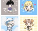 SDキャラ、ミニキャライラスト制作します 商用利用可！グッズやアイコンに♪ イメージ1